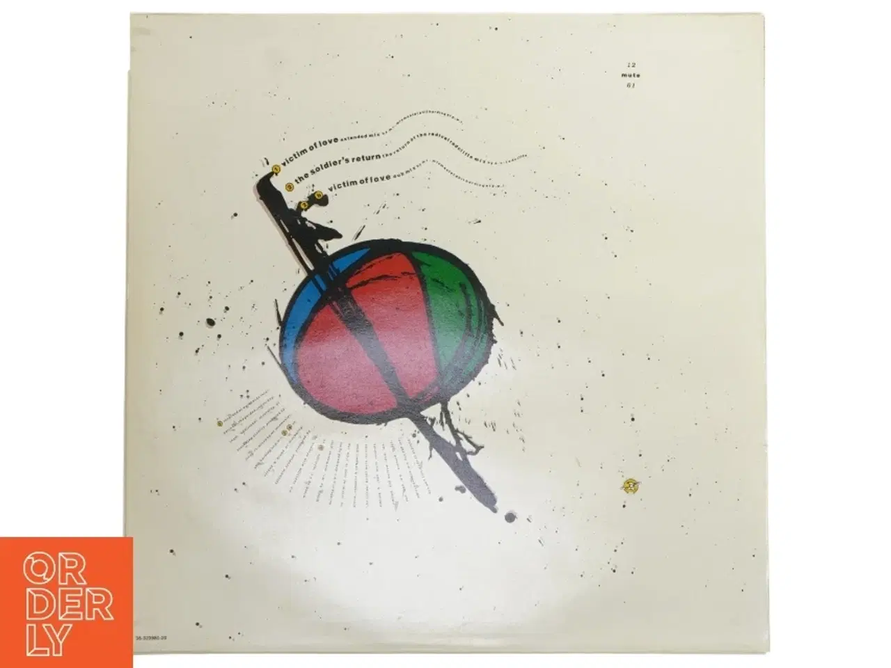 Billede 3 - Erasure vinylplade - Victim of Love fra Mute Records