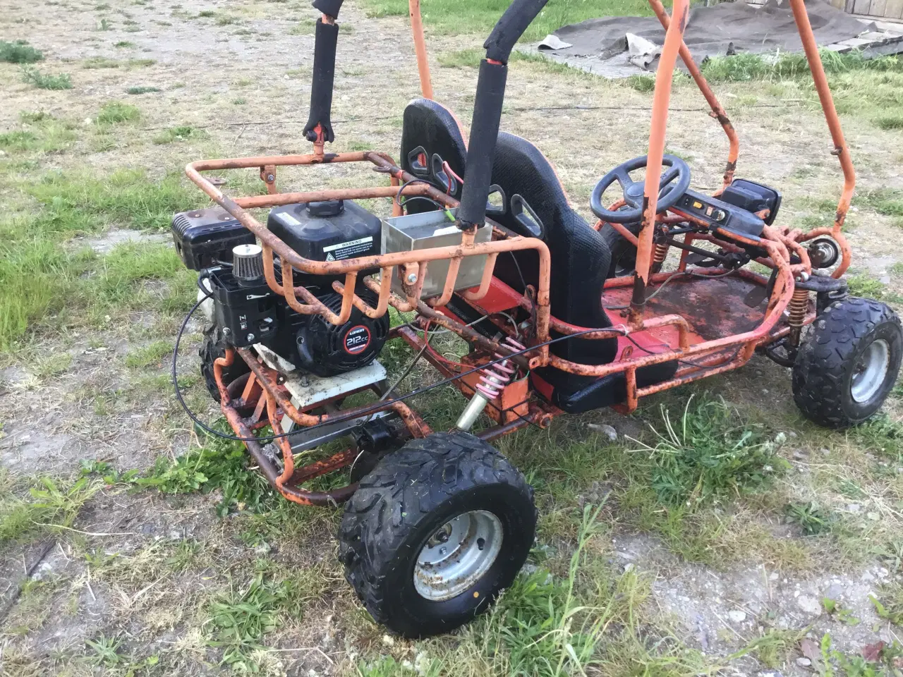 Billede 4 - Børne bocart med nyre motor 