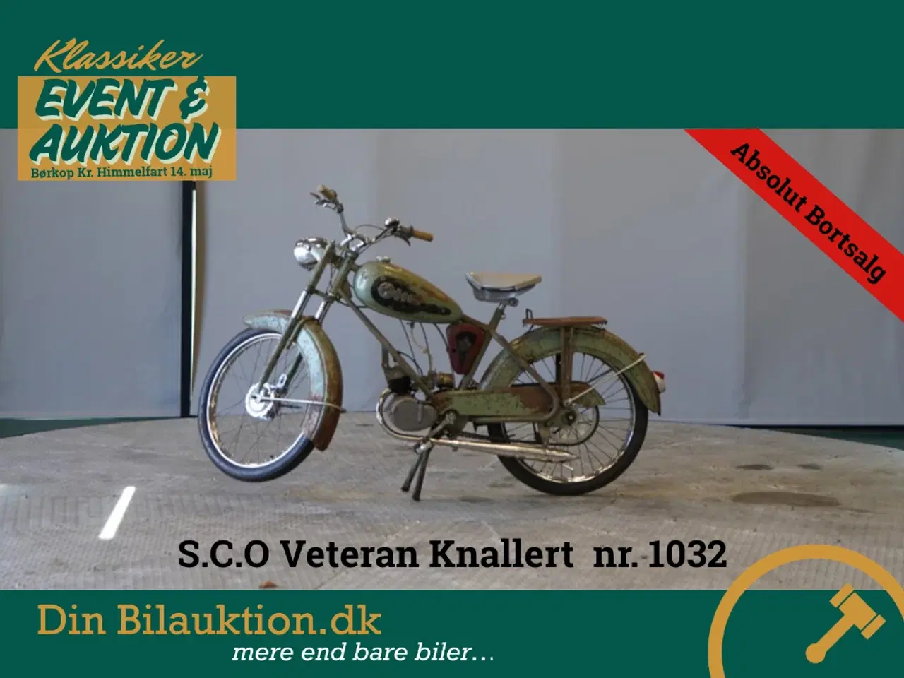 Billede 1 - S.C.O VETERAN KNALLERT – på auktion 14. maj