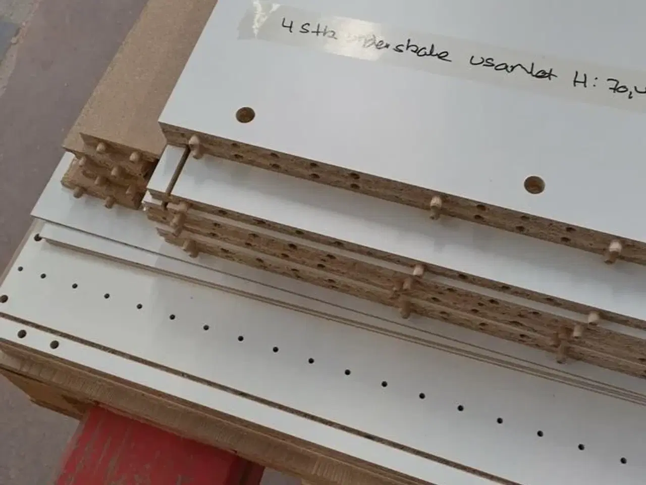 Billede 6 - 4 stk. usamlet underskabe H: 70,4 x B: 100 x D: 58,1