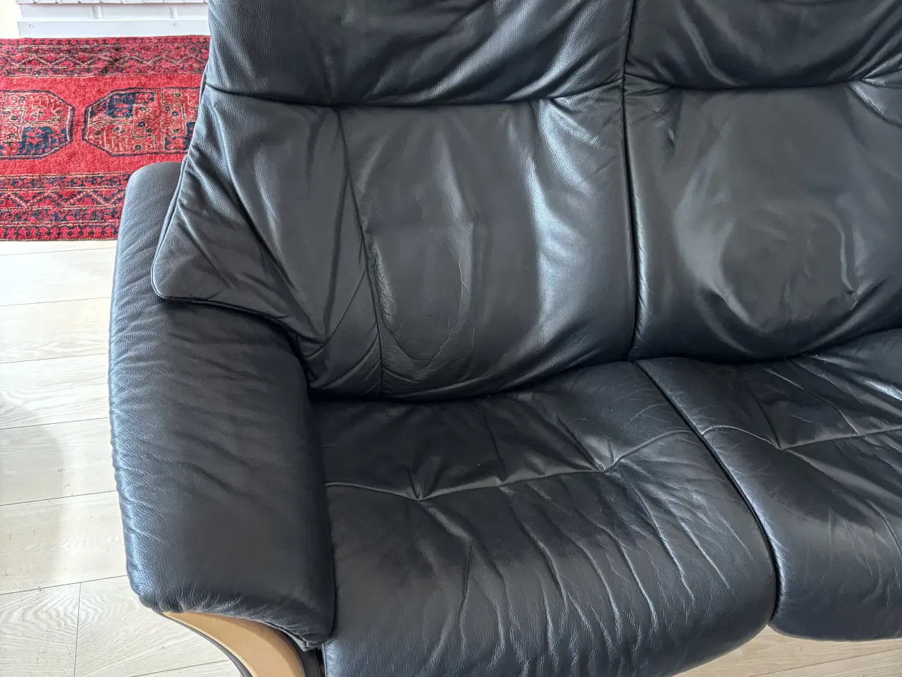 Billede 3 - Lækker  FJORD lædersofa med inclination