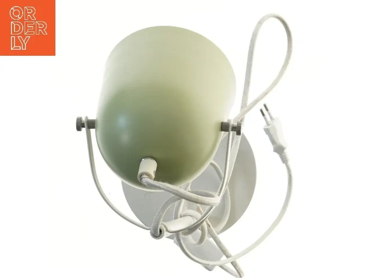 Billede 2 - Bordlampe med grønt skær (str. 37,5 cm)