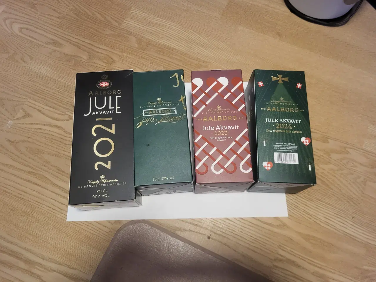 Billede 1 - Julesnaps 4 flasker 2021-2024