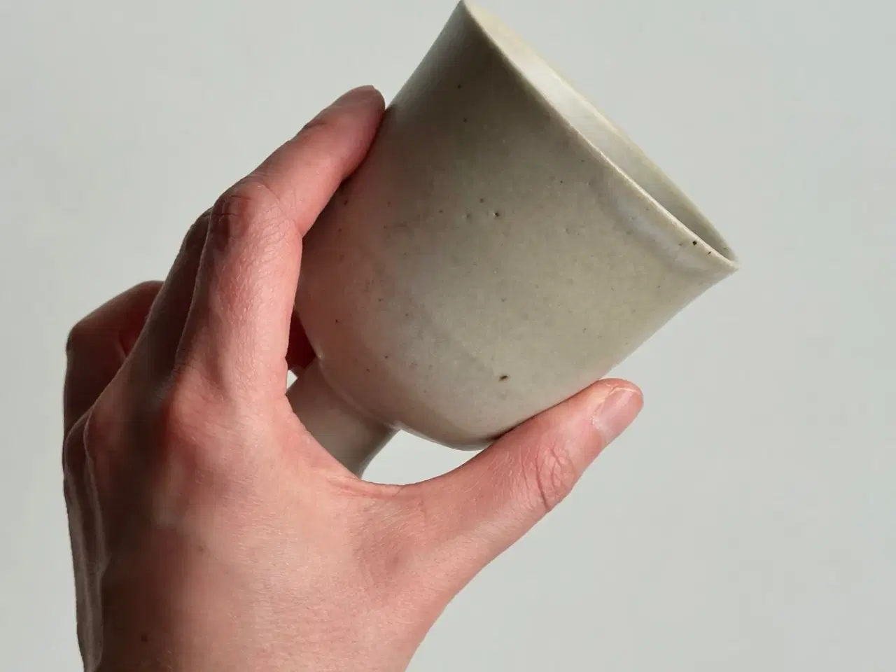 Billede 4 - Keramikbæger, vinglas, lys