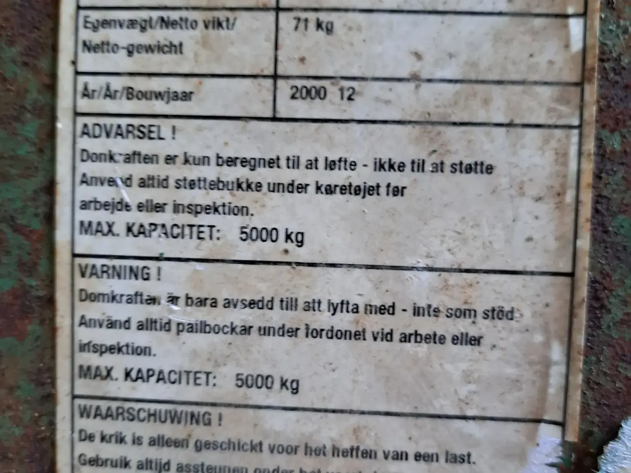 Billede 3 - Donkraft stor til værksted