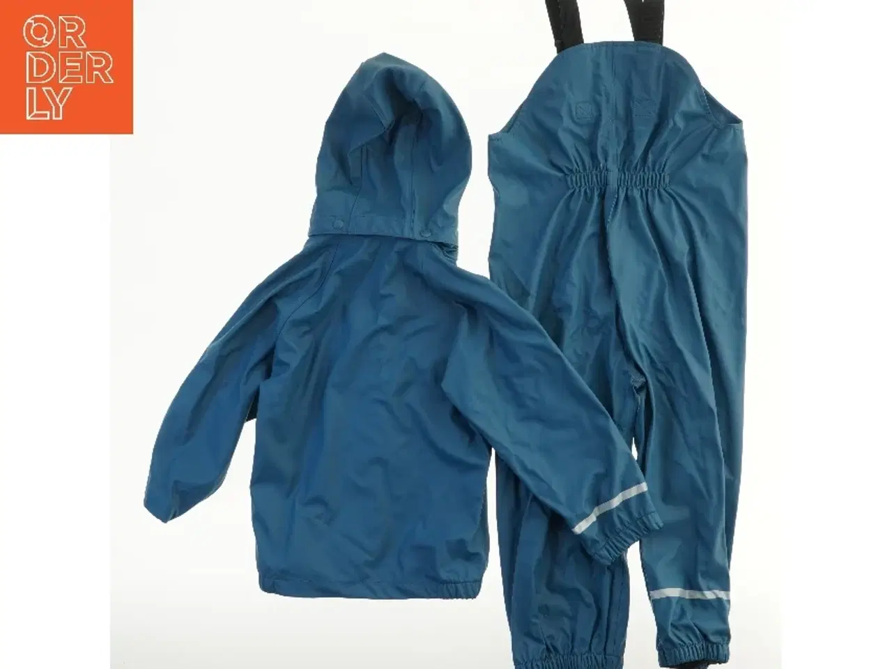Billede 1 - Regnsæt med jakke og bukser fra Name It (str. 104)