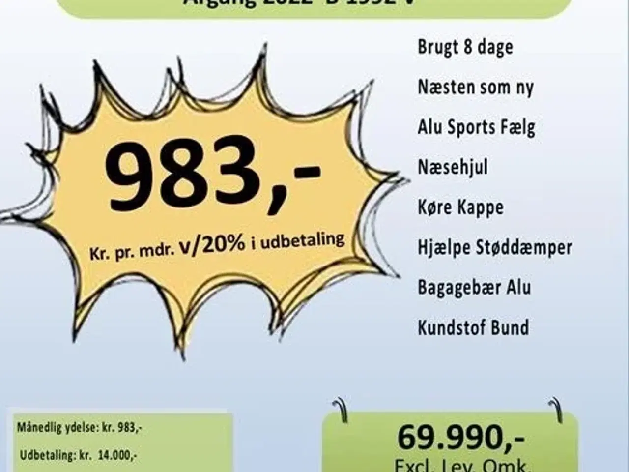 Billede 9 - Camp-let North LB 500 u/Bremser