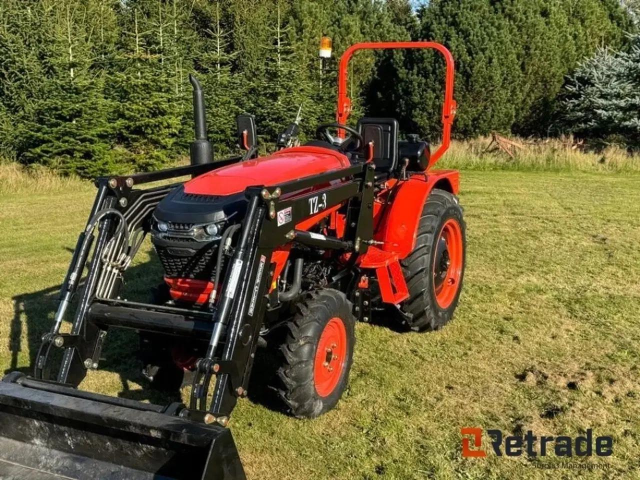 Billede 4 - - - - RHINOCEROS 45 HP Kompakttraktor med frontlæsser