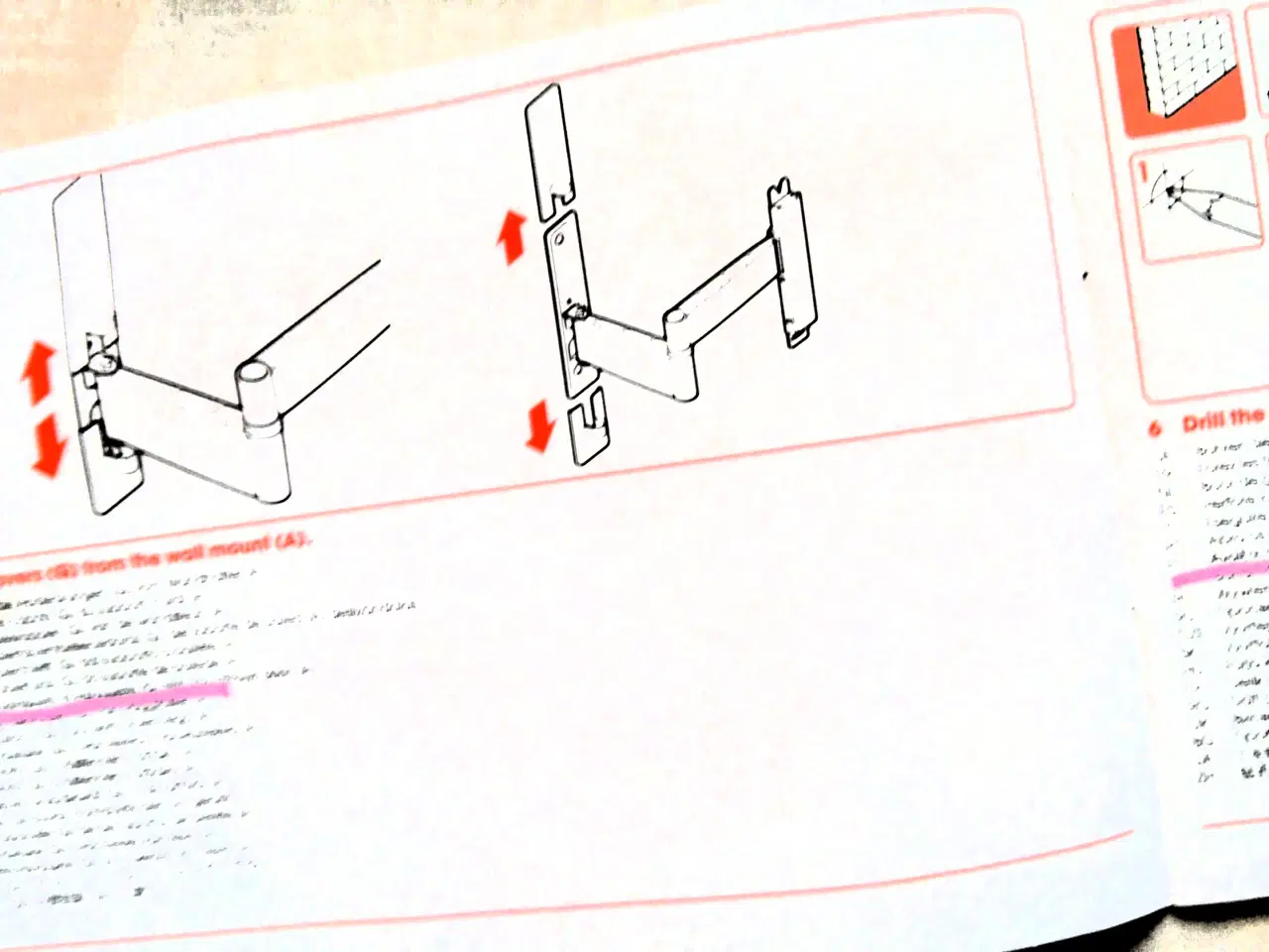 Billede 4 - Vogels Comfort TV-ophæng Wall 2325 / TVM 3625