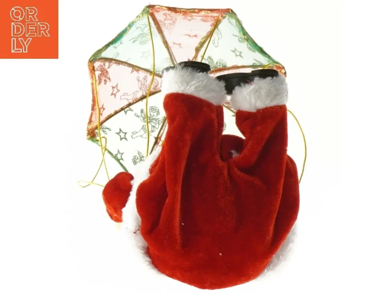 Billede 4 - Julemand med faldskærm dekoration (str. 41 cm)