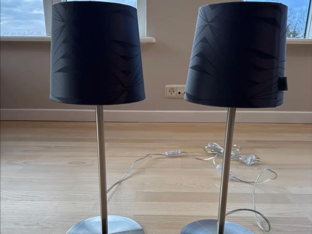 Billede 1 - Georg Jensen Krystal bordlamper