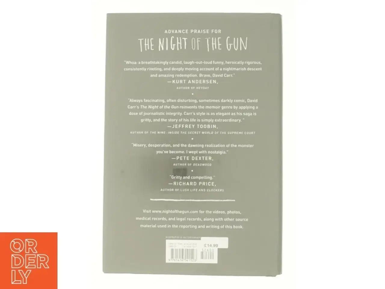 Billede 3 - The Night of the Gun af David Carr (Bog)