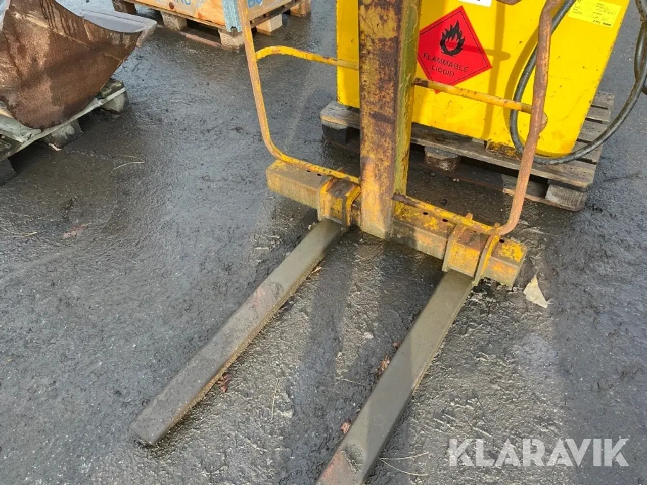 Billede 2 - Pallegafler til kranbil