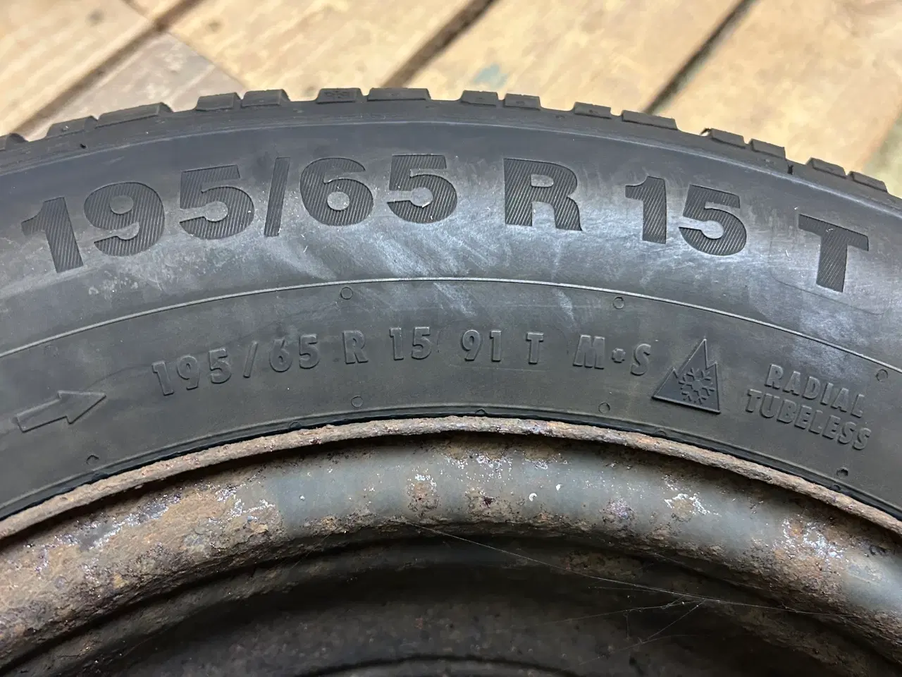 Billede 3 - Vinterdæk VW Passat 5x112mm 195/65 R15