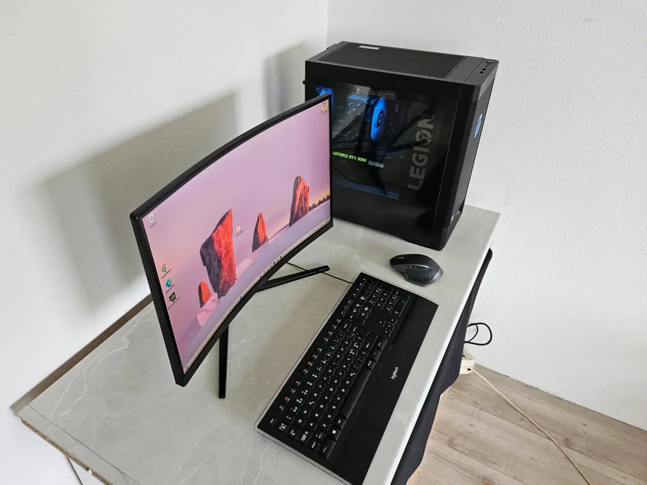 Billede 6 - RTX 3060 Gamer Pc + 24" Curved Gaming skærm