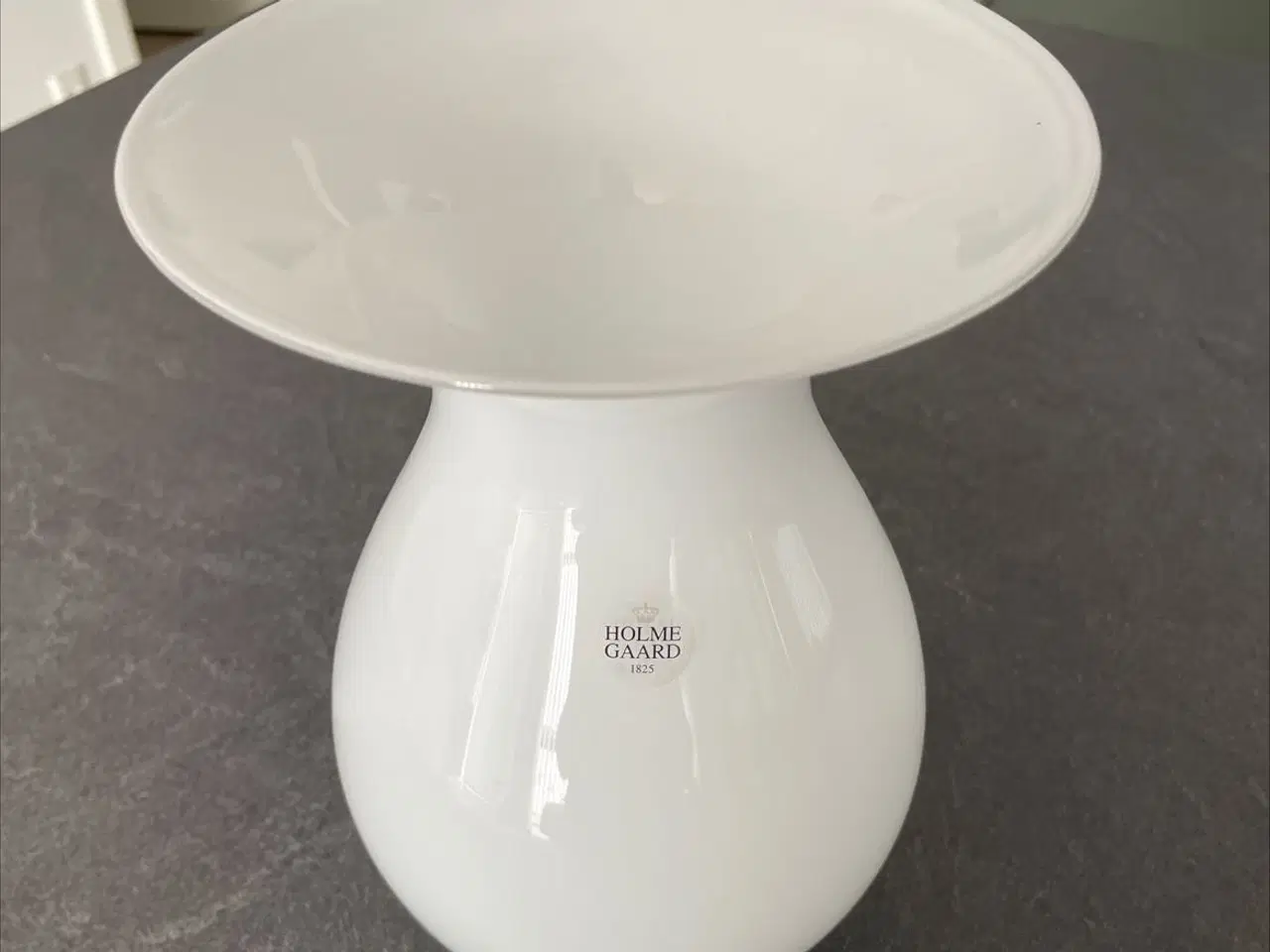 Billede 1 - Holmegård glas vase - sælges