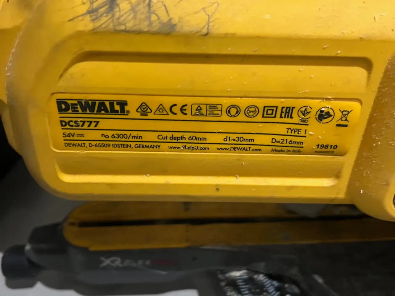 Billede 2 - Dewalt sav dcs 777