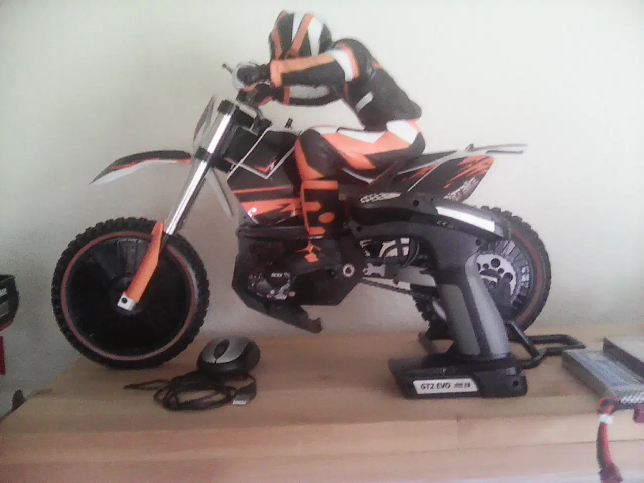 Billede 1 - Stor motorcykkel fjernstyret 