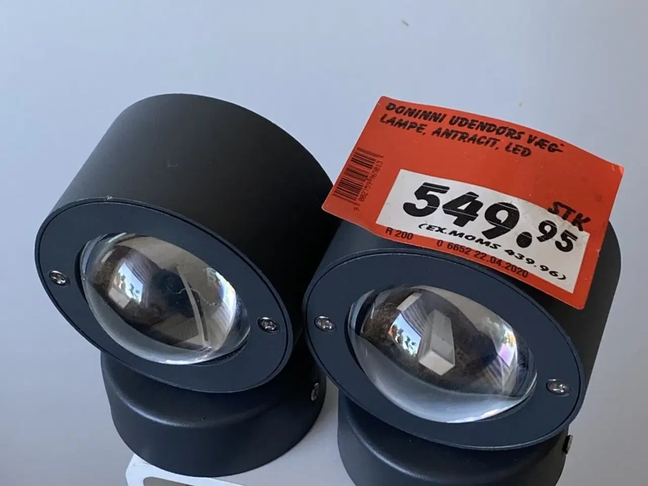 Billede 3 - Nordlux Vejers Udendørs Væglampe Hvid