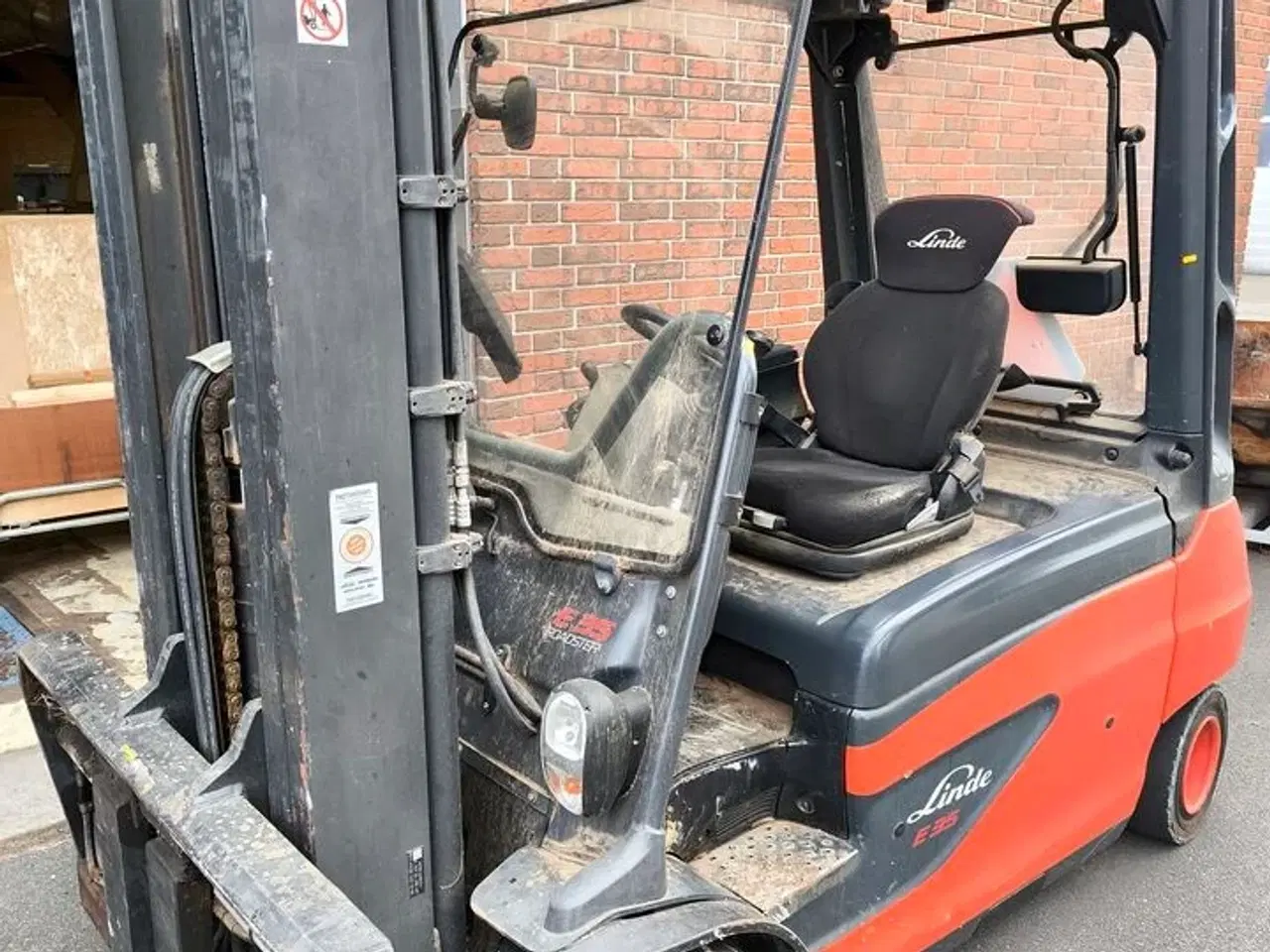 Billede 9 - El-truck LINDE E35 Roadster (se beskrivelse)
