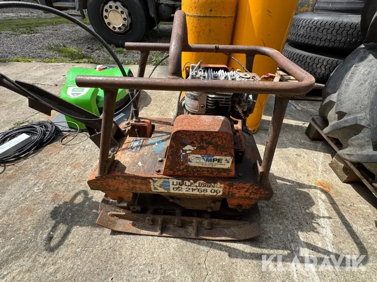 Billede 5 - Pladevibrator Stampe