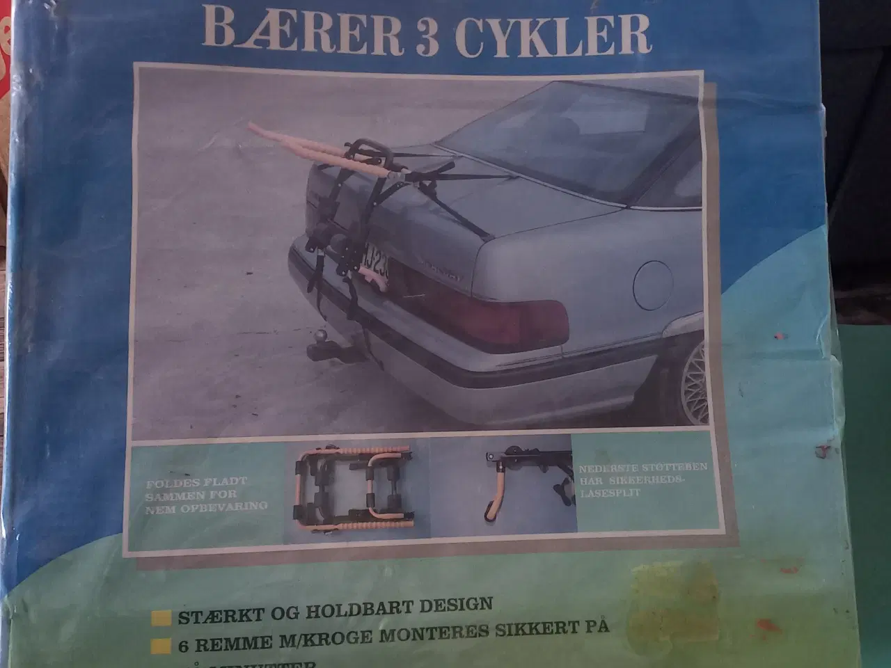 Billede 1 - Cykelholder til 3 cykler