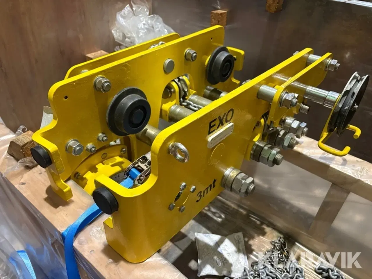 Billede 5 - Løbekat med talje Exo 3 tons - med side og endeforskydning