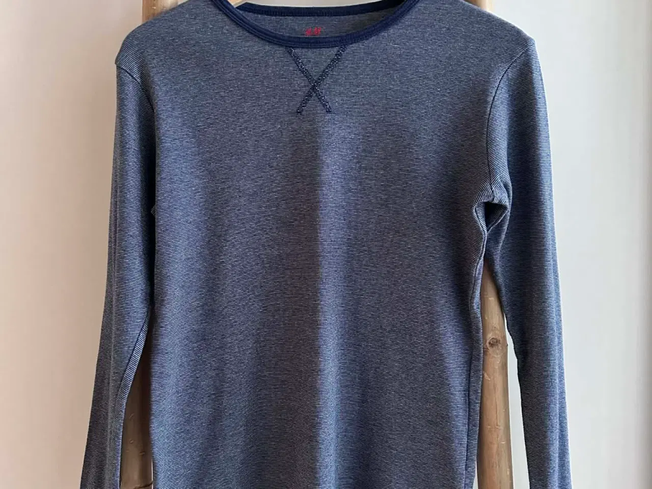 Billede 1 - H&M Basic bluse, stribet, str. 158-164