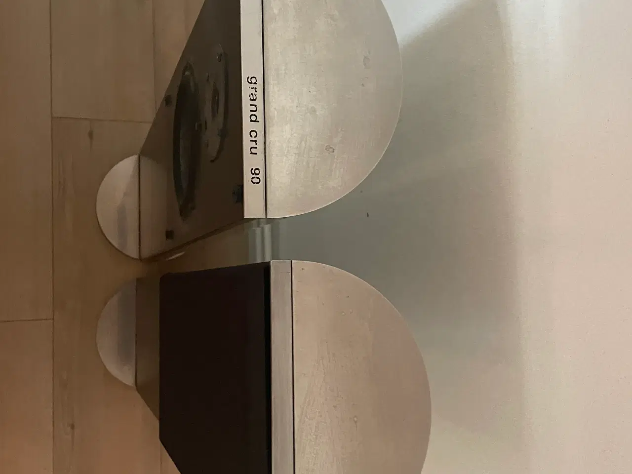 Billede 3 - Højttalere 90 cm rustfri stål 