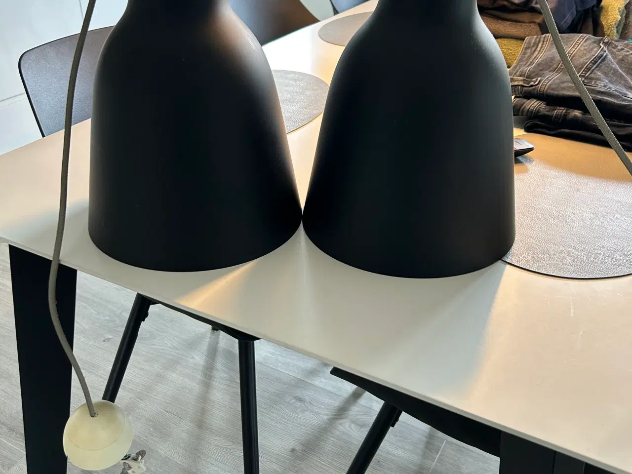 Billede 1 - 2 flotte spisebords lamper