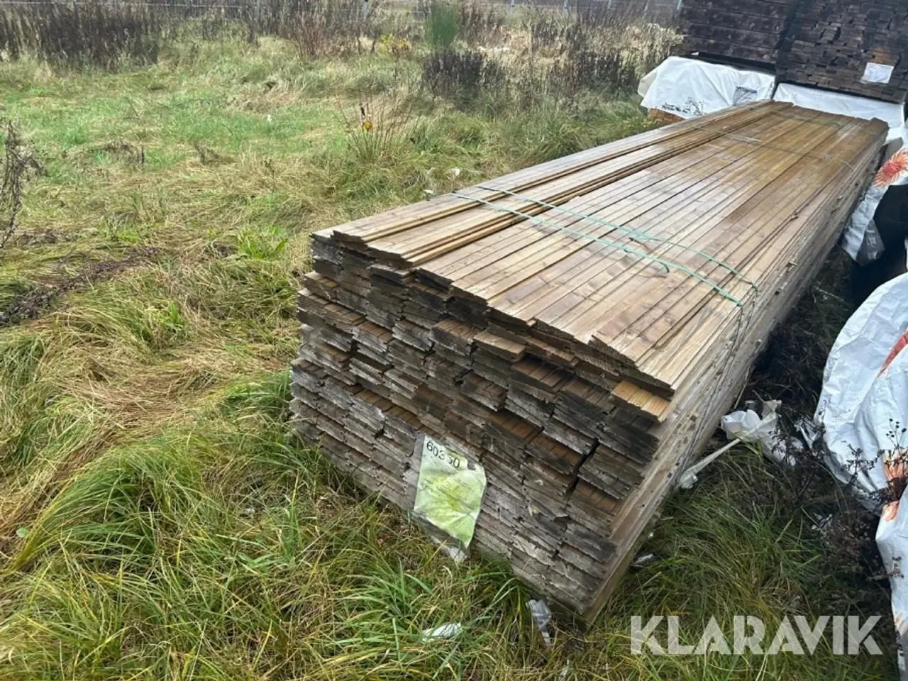 Billede 4 - Klinkbeklædning Pro Træ Imprægneret gran 1387 løbemeter