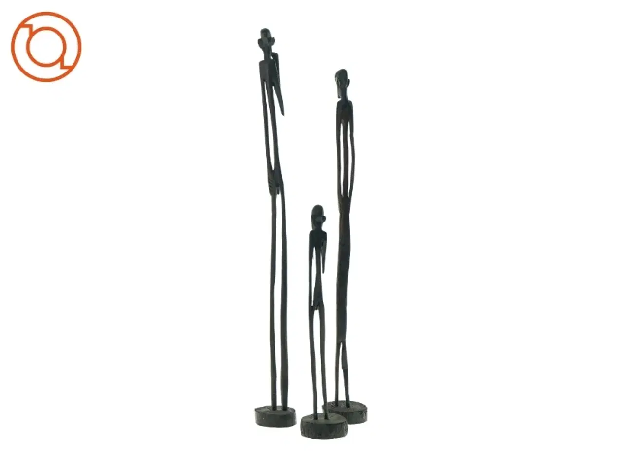 Billede 2 - Dekorativ figurer (3 stk.)   (str. L: 20 og 30 og 34)