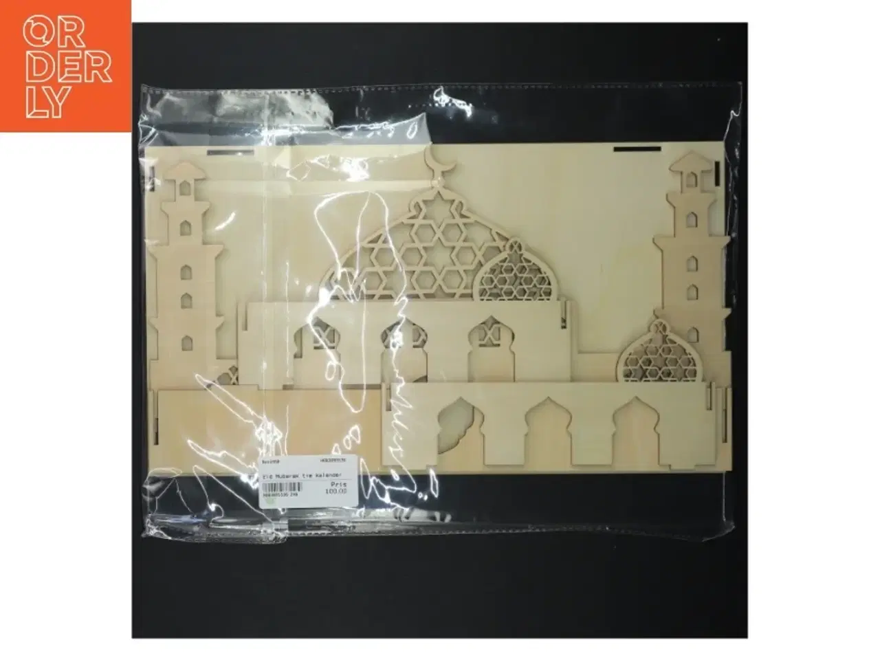 Billede 1 - Uåbnet Eid Mubarak trækalenda (str. 35x20 cm)