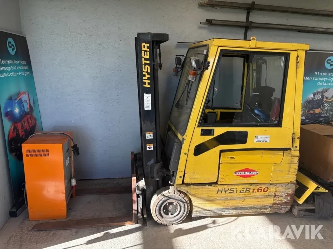 Billede 2 - Elektrisk Gaffeltruck Hyster J1,60XMT