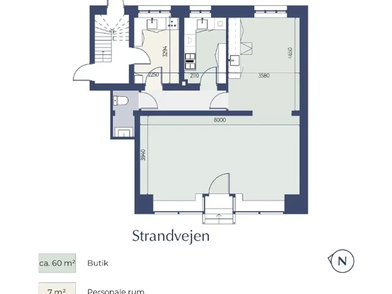 Billede 8 - Central beliggenhed på Strandvejen