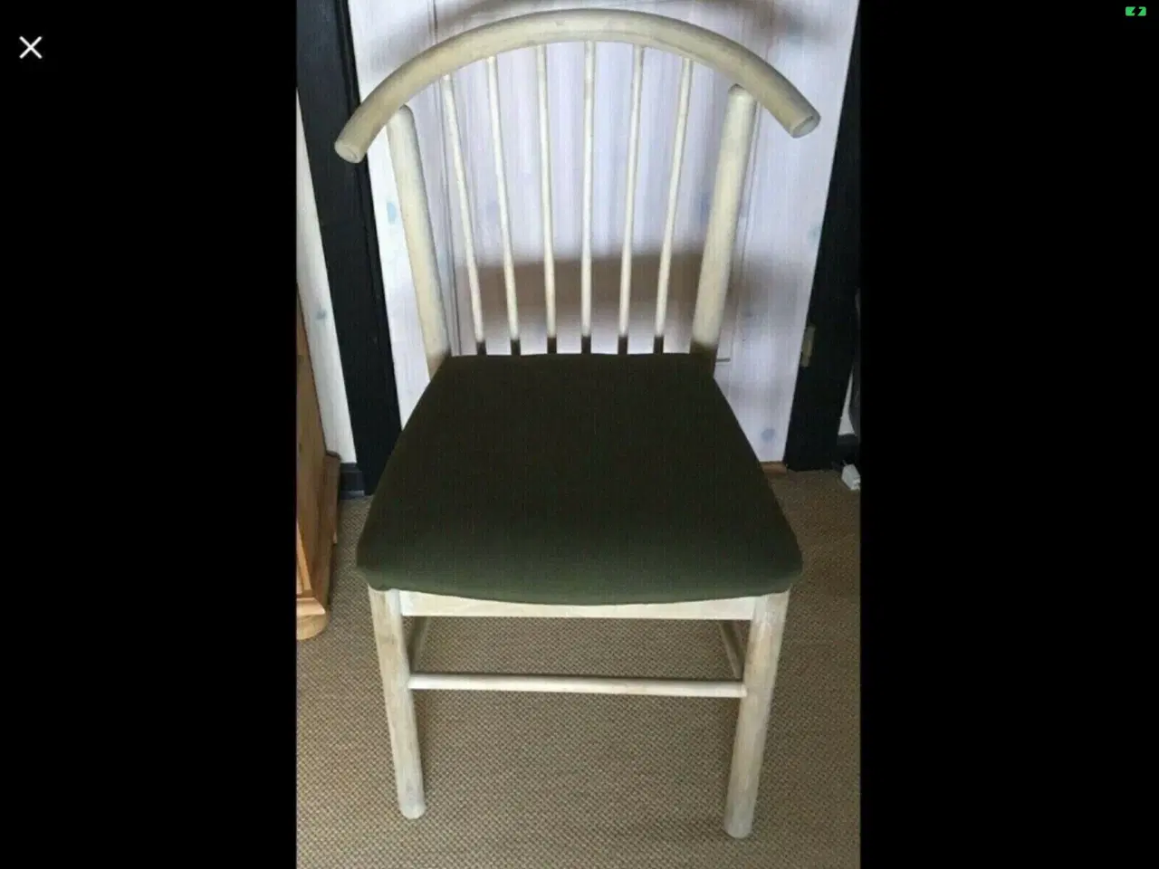 Billede 1 - Egetræ spisebords stol