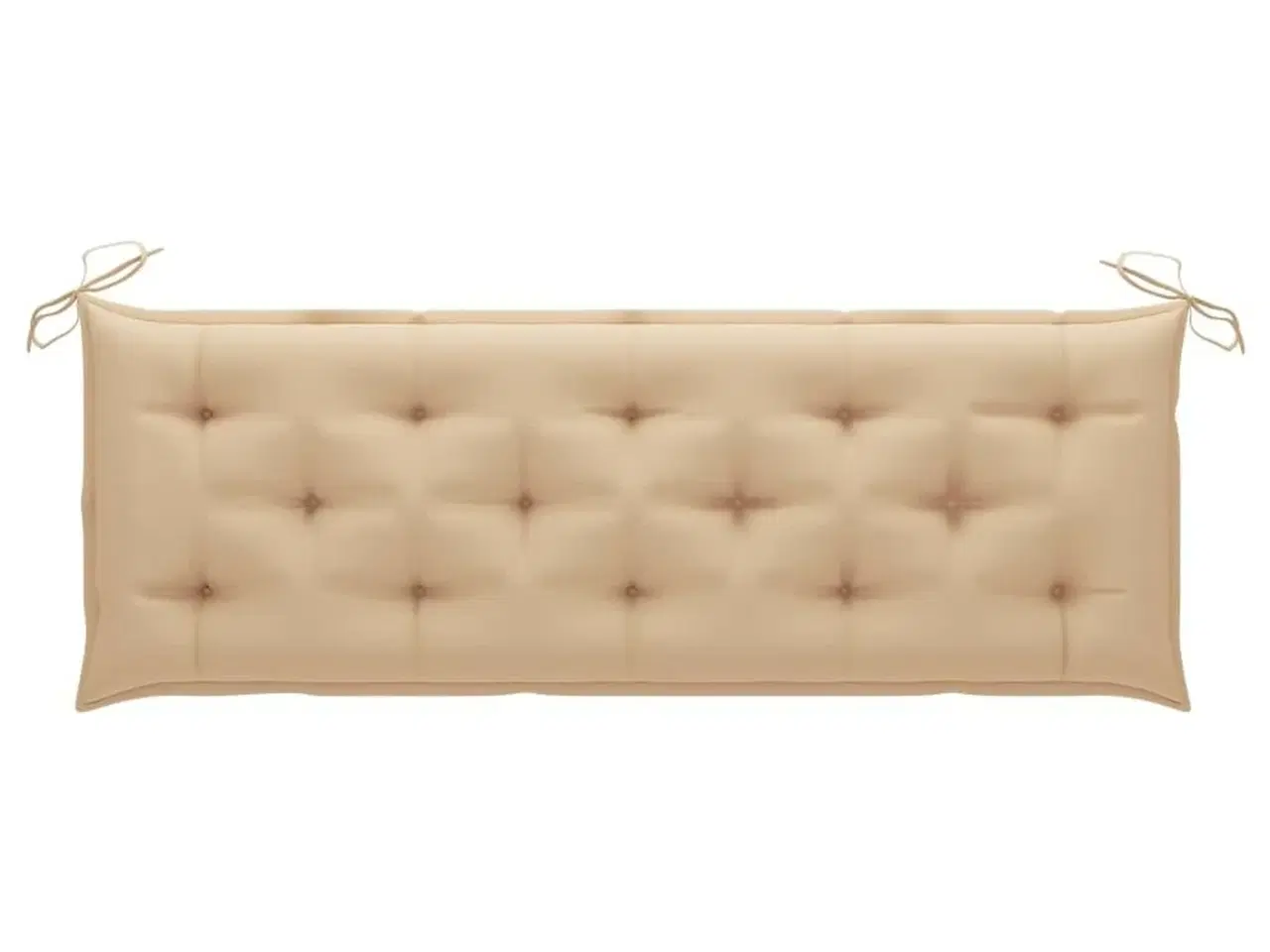 Billede 1 - Hynde til havebænk 150x50x7 cm oxfordstof beige