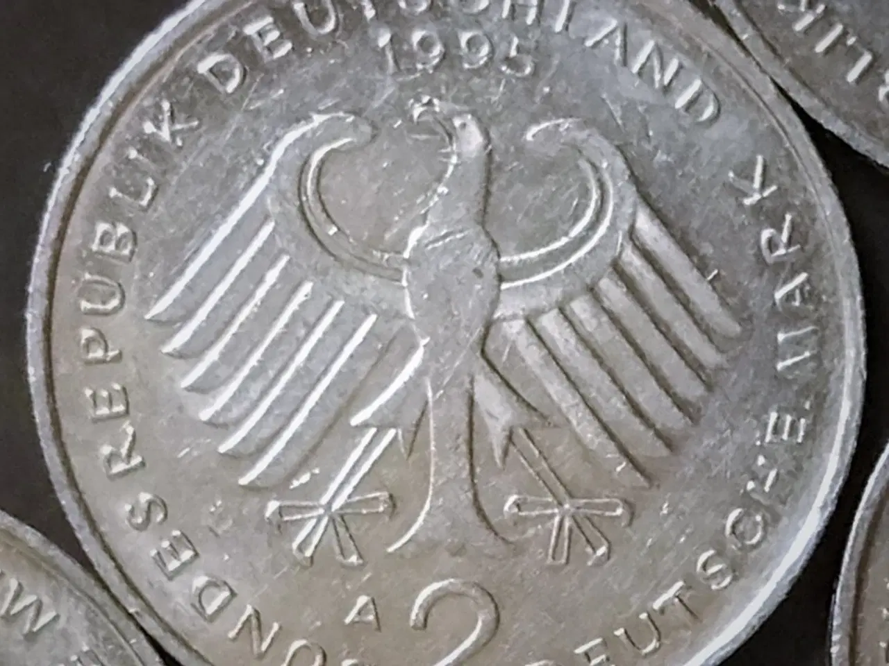 Billede 4 -  Tyskland BEDRE ÅR! 2 MARK 1995A 1995A F J STRAUSS
