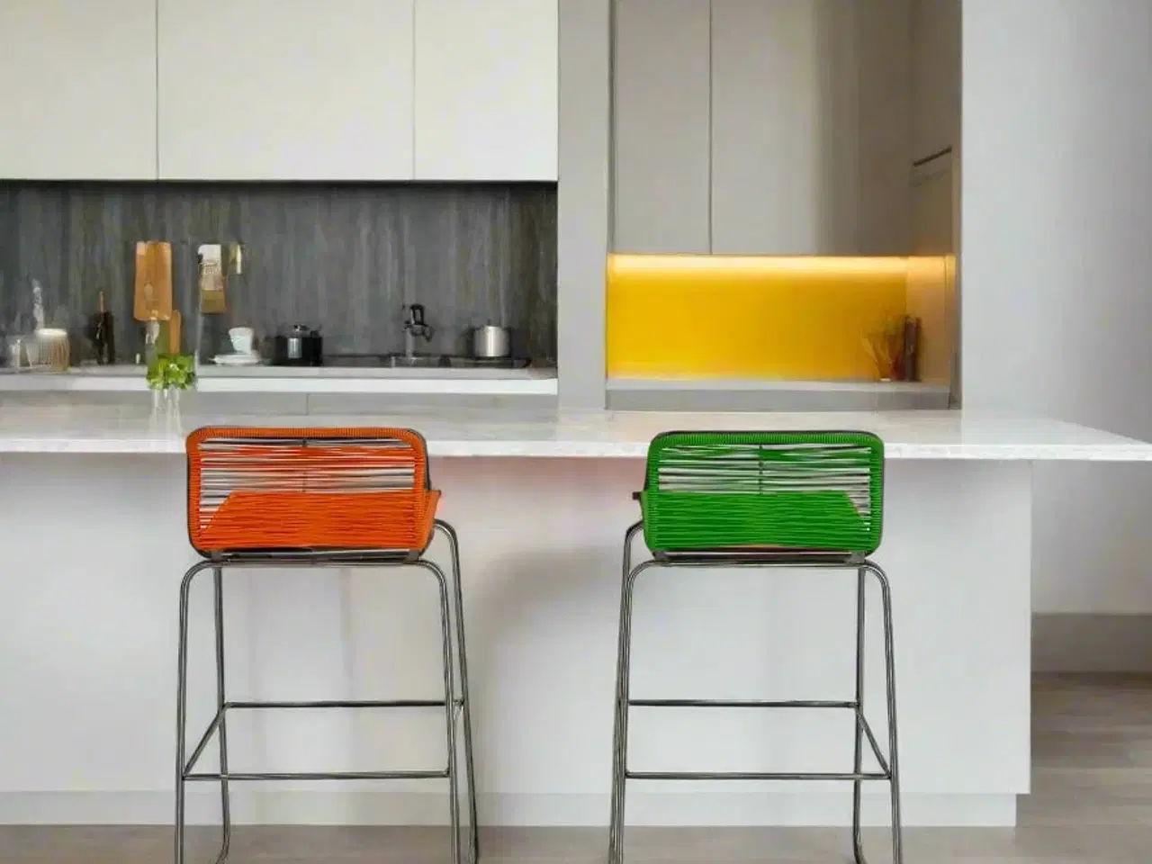 Billede 2 - Montana Panton One Barstol (Orange)