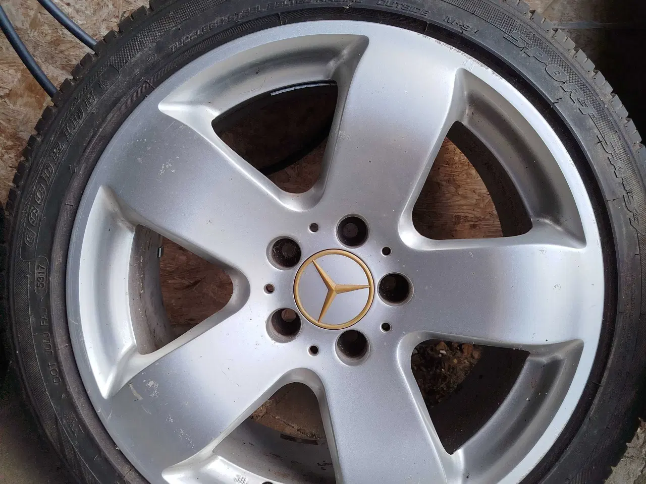 Billede 4 - Mercedes 17" Alufælge 
