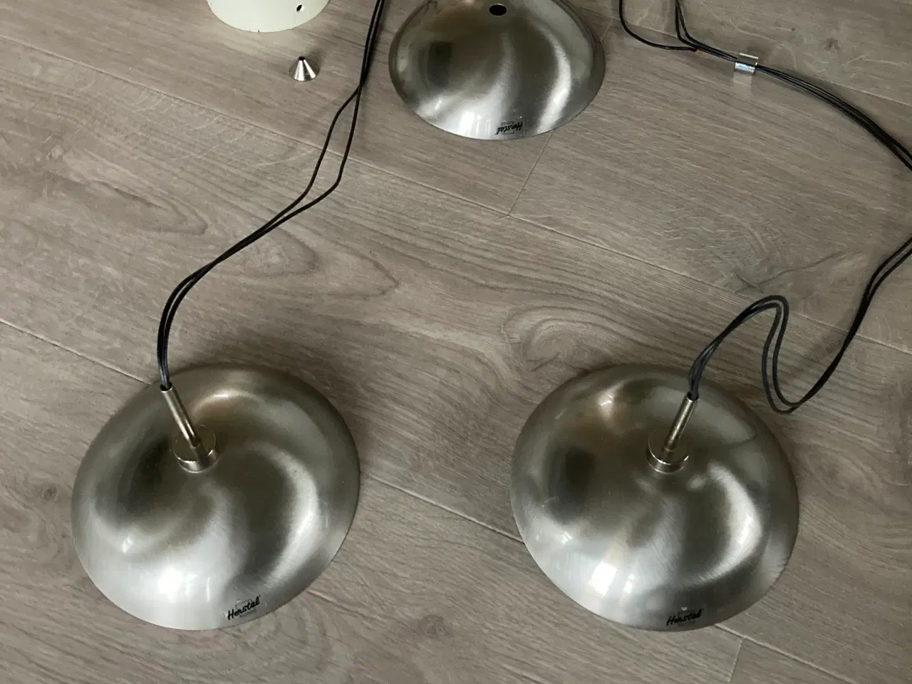Billede 3 - Herstal lamper i børstetstål