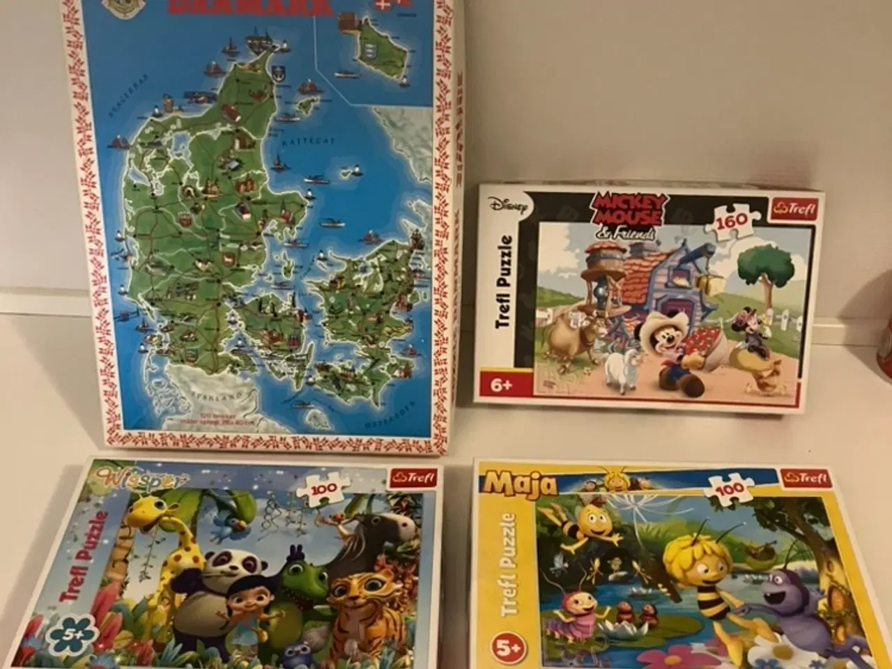 Billede 1 - 4 x puzzlespil 