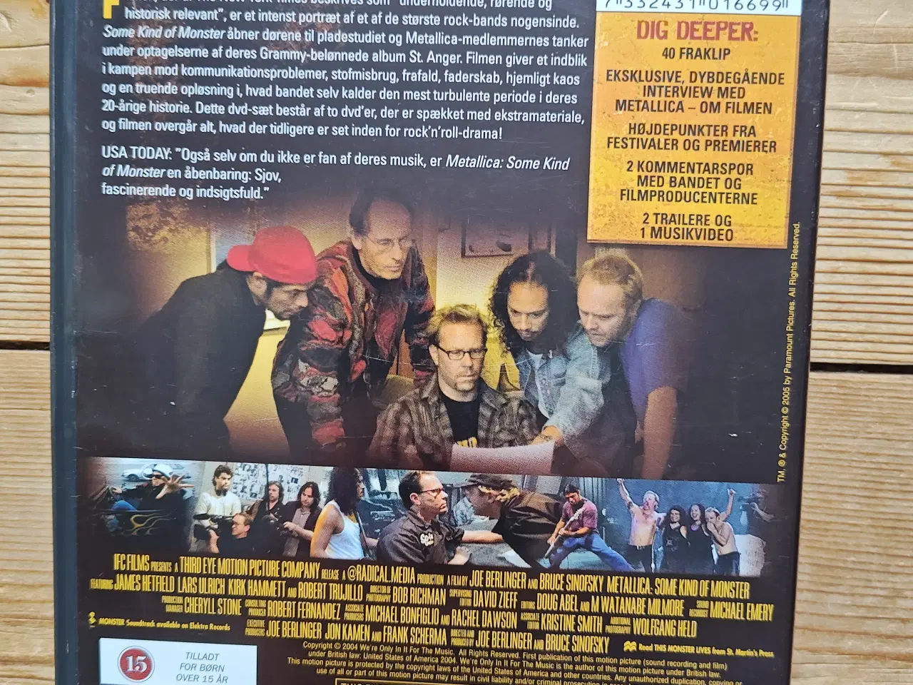 Billede 2 - Metallica - Some kind of Monster DVD