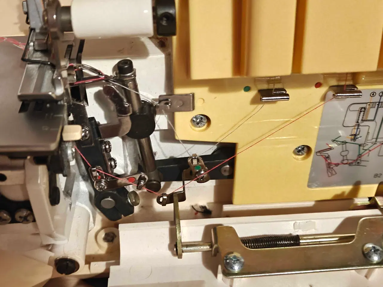 Billede 6 - Overlocker – testsyet, korrekt indstillet og klar 