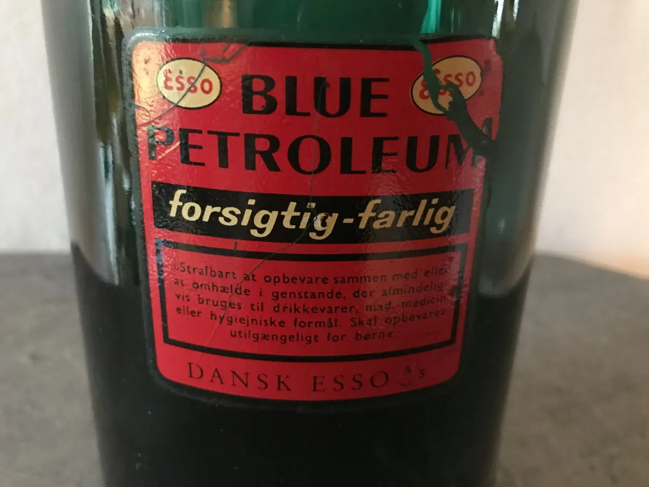 Billede 2 - ESSO Blue Petroleum flaske