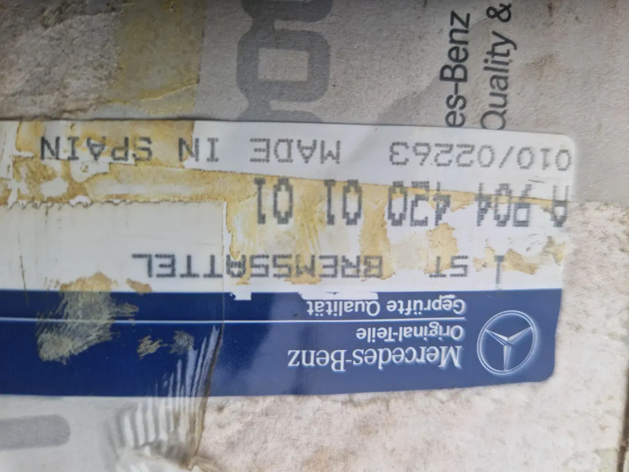 Billede 5 - Bremser Mercedes Sprinter nye