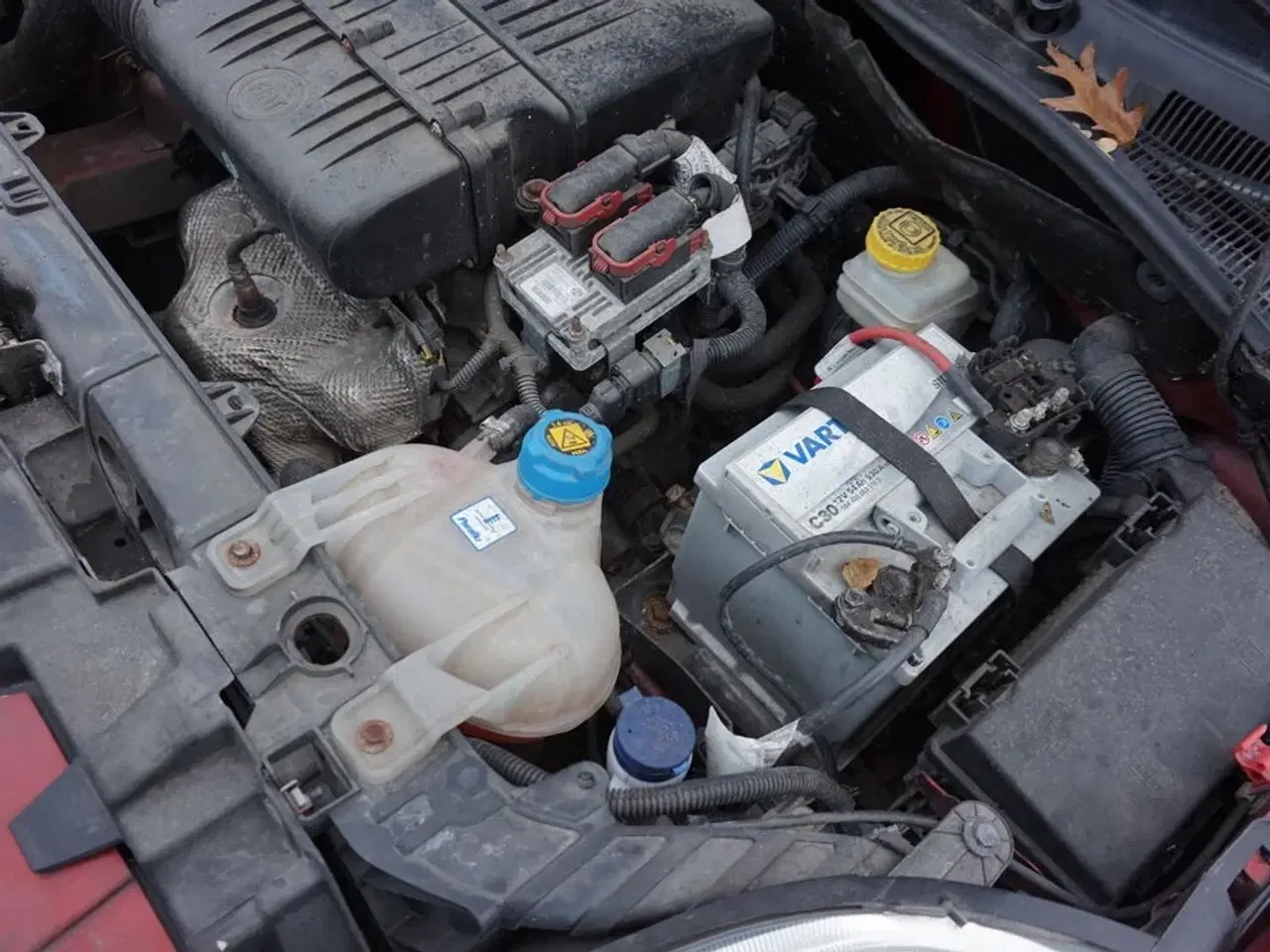 Billede 16 - Fiat Punto 1,2 personbil Rød Årg. 2006