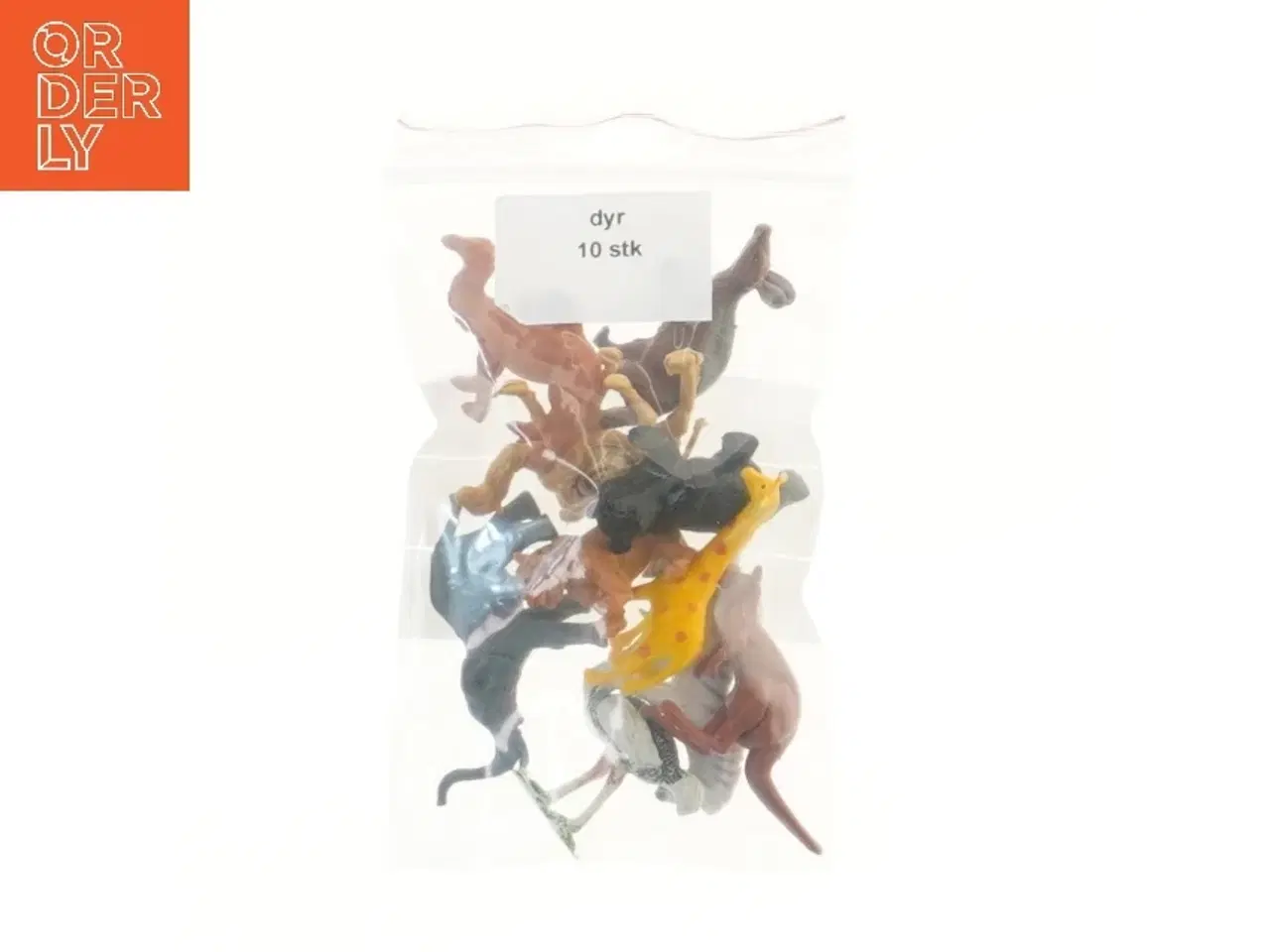 Billede 2 - Sæt med 10 dyrefigurer (str. 10 stk 6 cm)