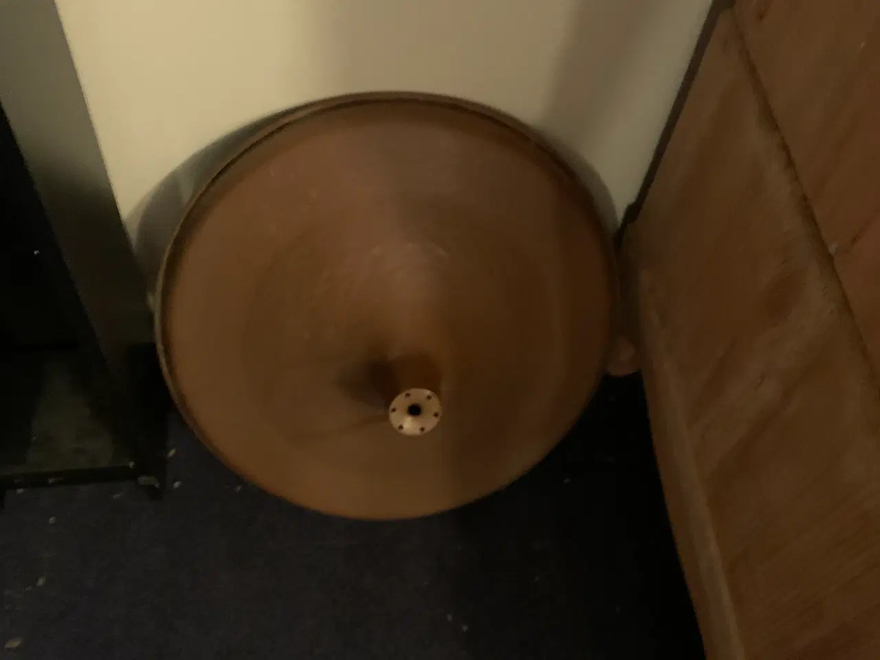 Billede 1 - Fin lampe til loft i Bronze