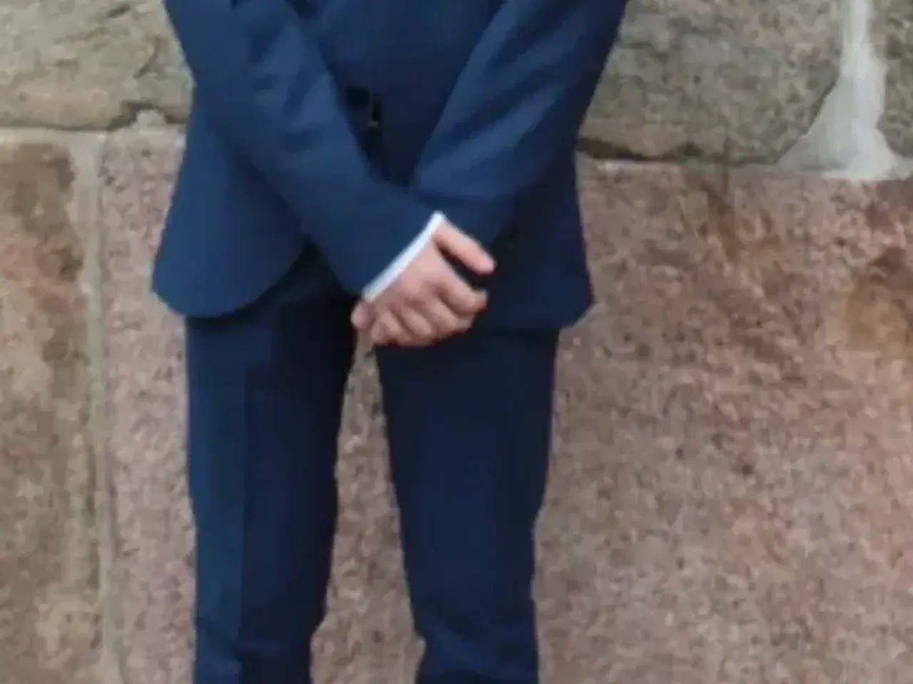 Billede 1 - Lækker blå jakkesæt evt til konfirmation